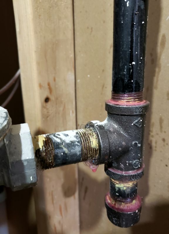 Commercial Gas Line Repair detail